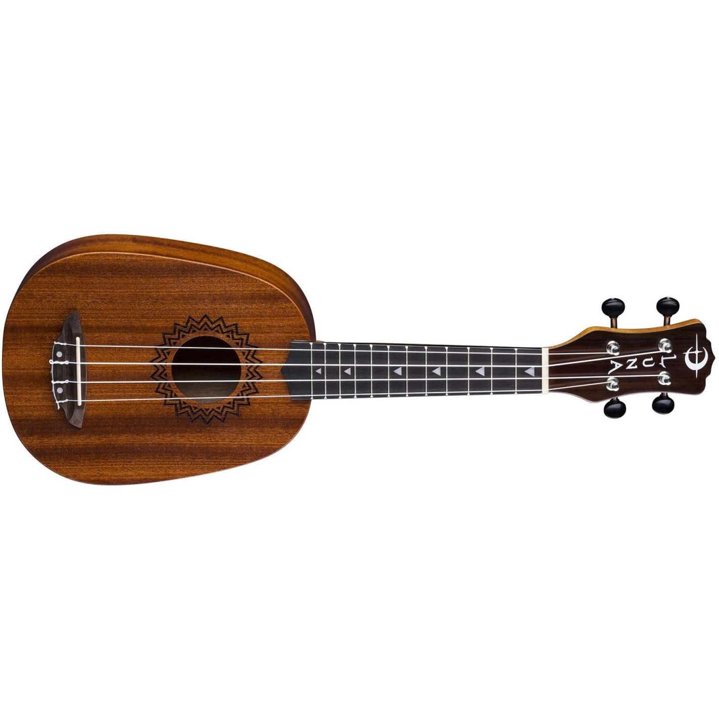 UKE VINTAGE MAHOGANY PINEAPPLE