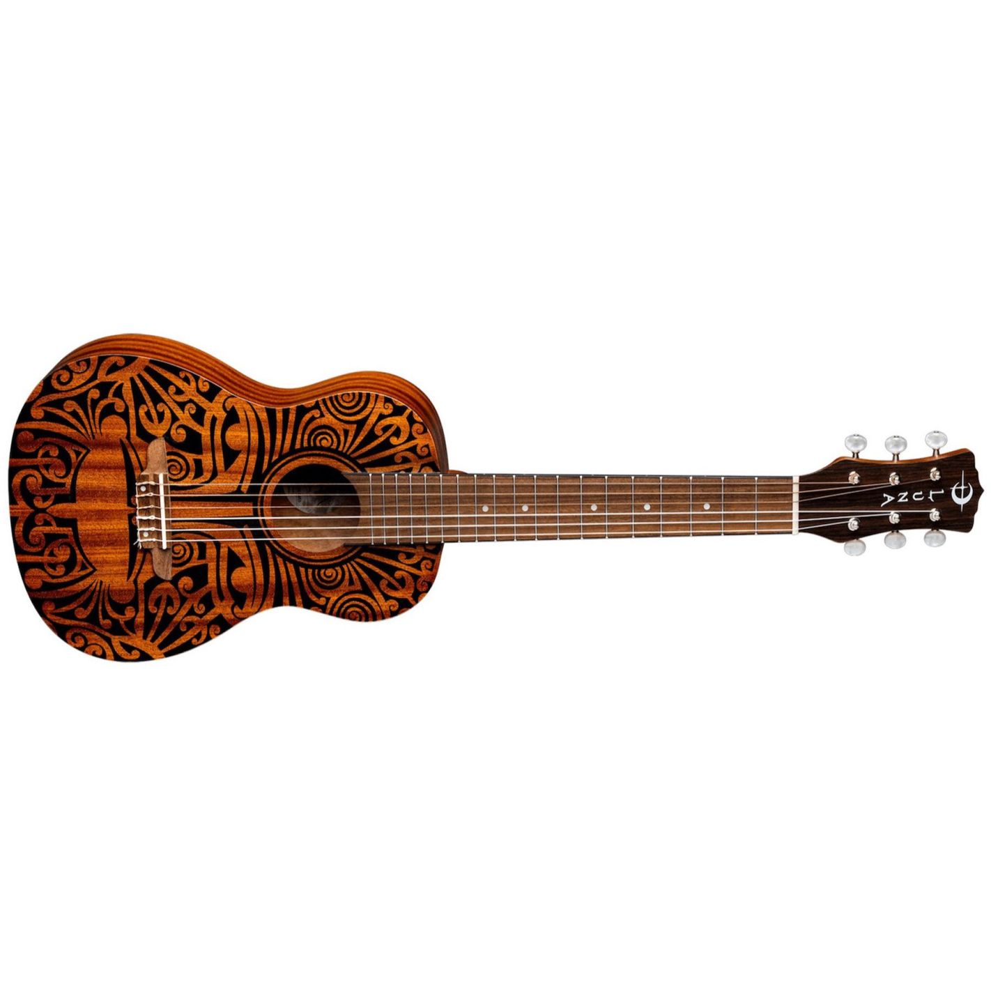 UKE TRIBAL MAHOGANY 6 STRING BARITONE