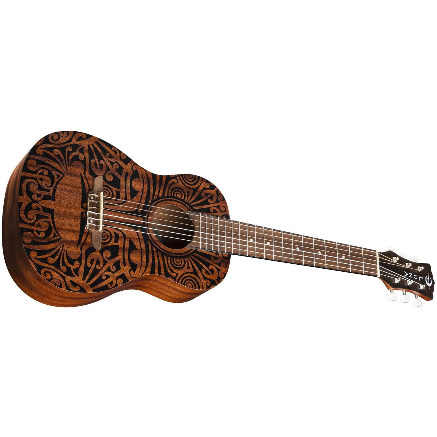 UKE TRIBAL MAHOGANY 6 STRING BARITONE