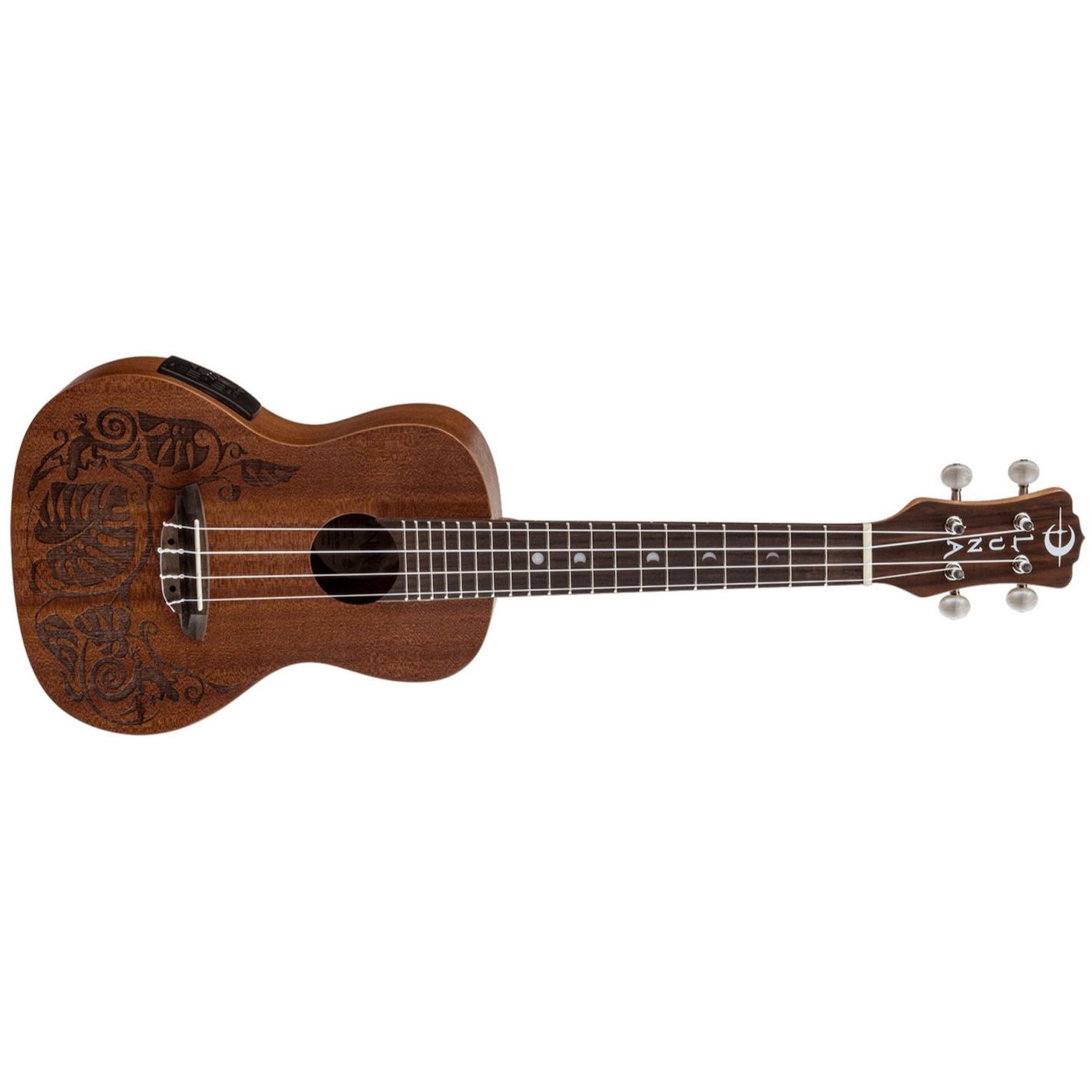 UKE MO O LIZARD MAHOGANY CONCERT W-PREAMP