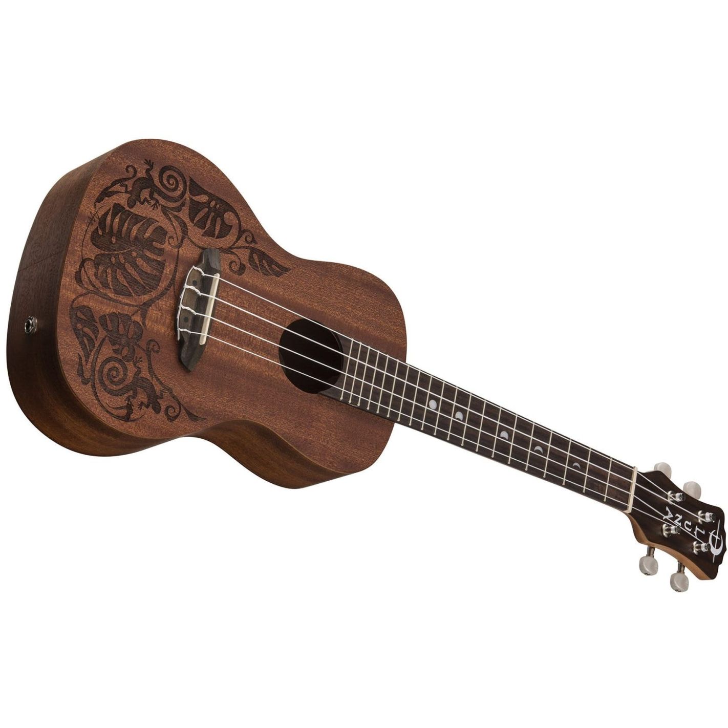 UKE MO O LIZARD MAHOGANY CONCERT W-PREAMP