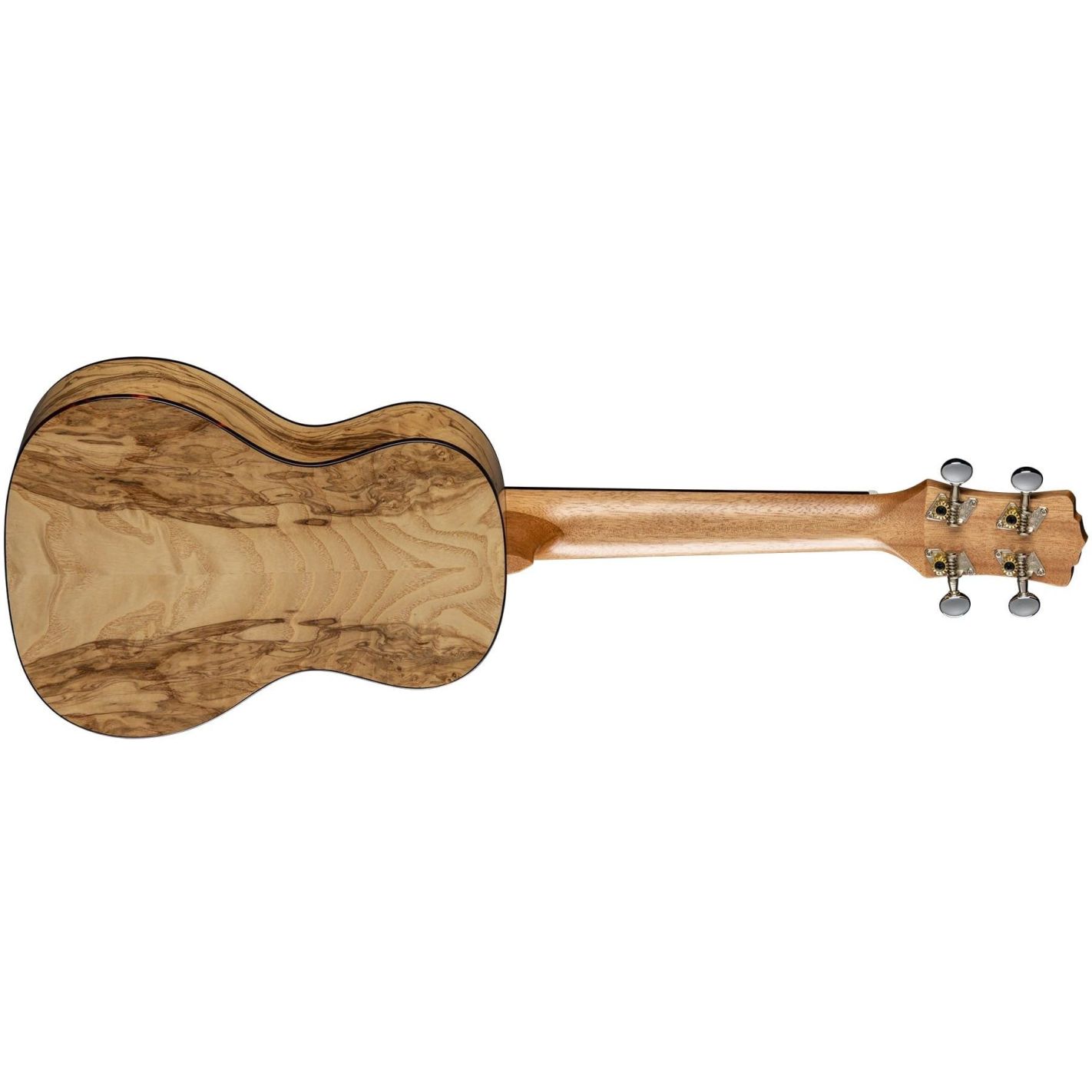 UKE CRESCENT OLIVE ASH BURL CONCERT W-BAG