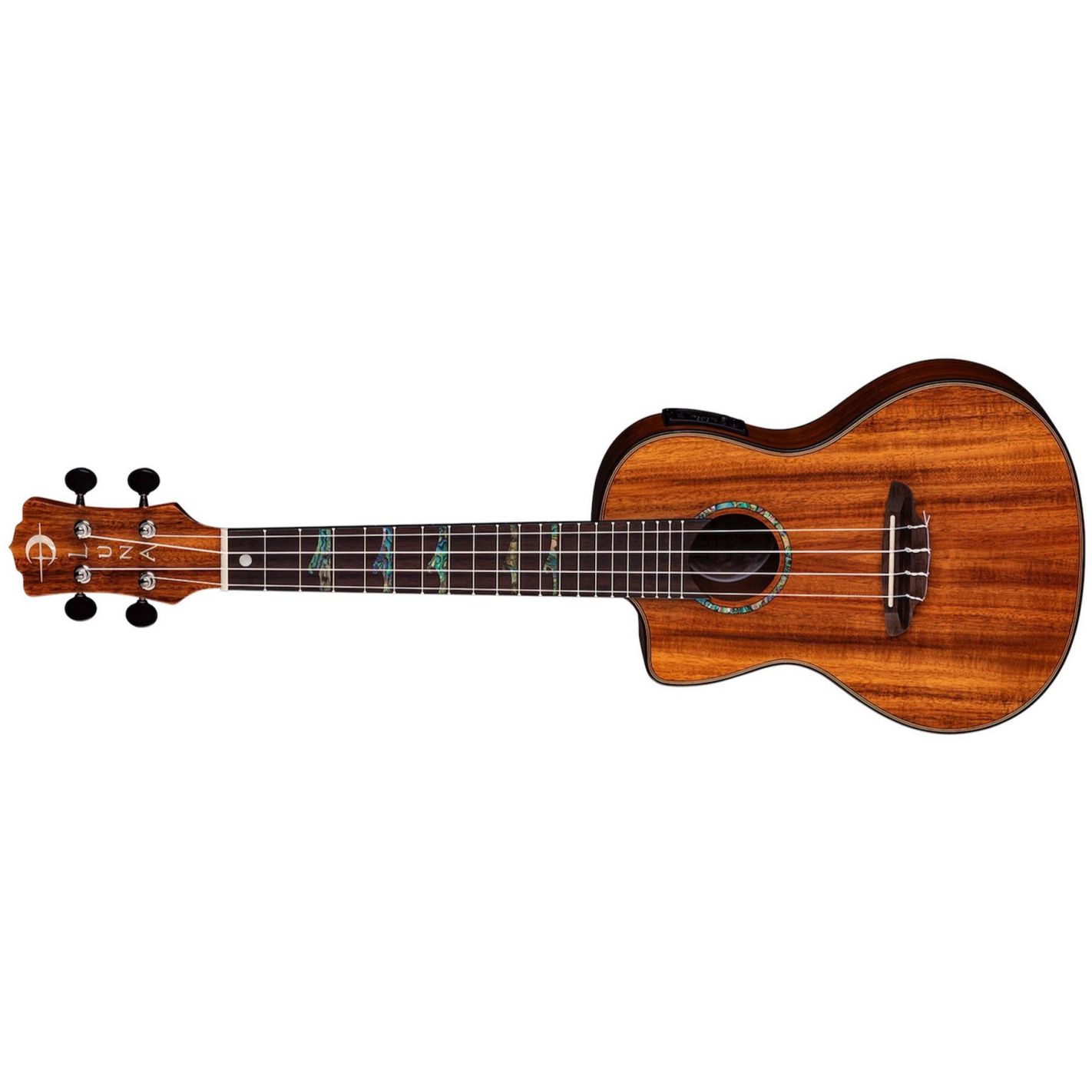 UKE HIGH TIDE CONC KOA W-PRE AND BAG LEFTY