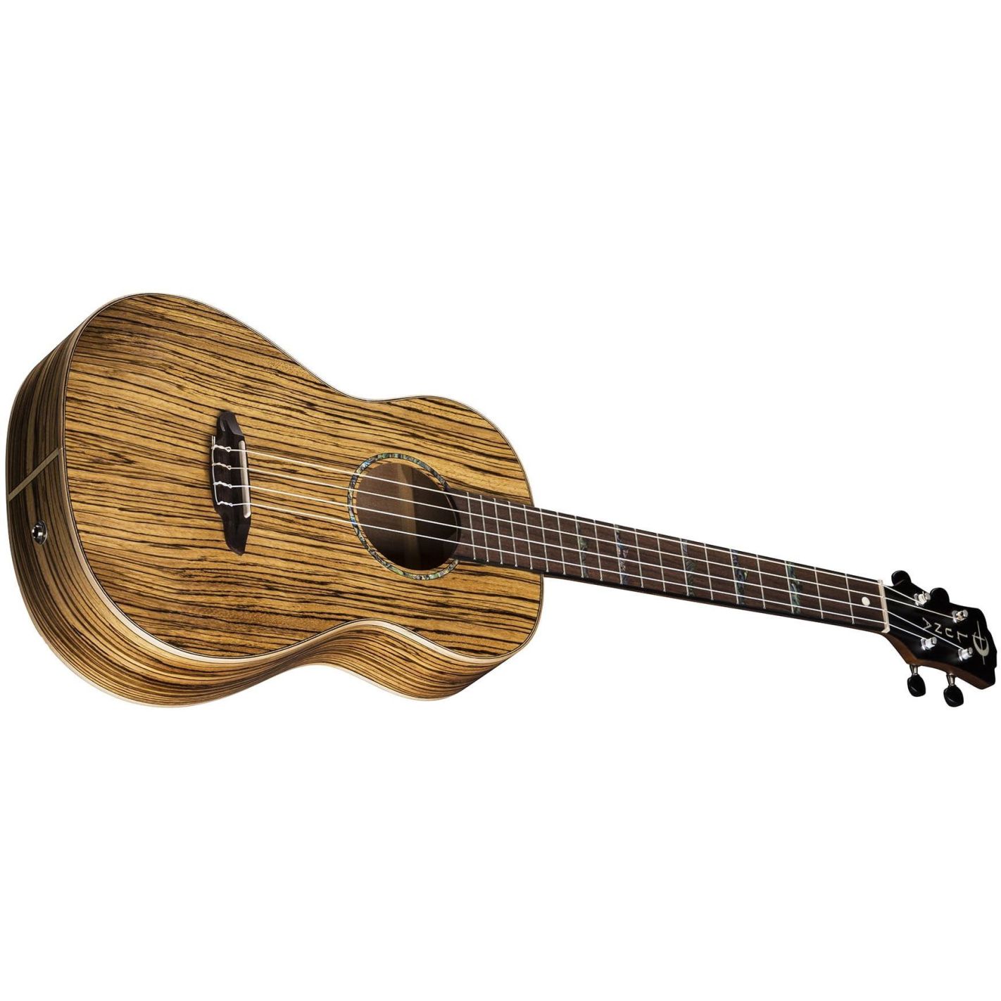 UKE HIGH TIDE ZEBRAWOOD BARITONE W-PREAMP