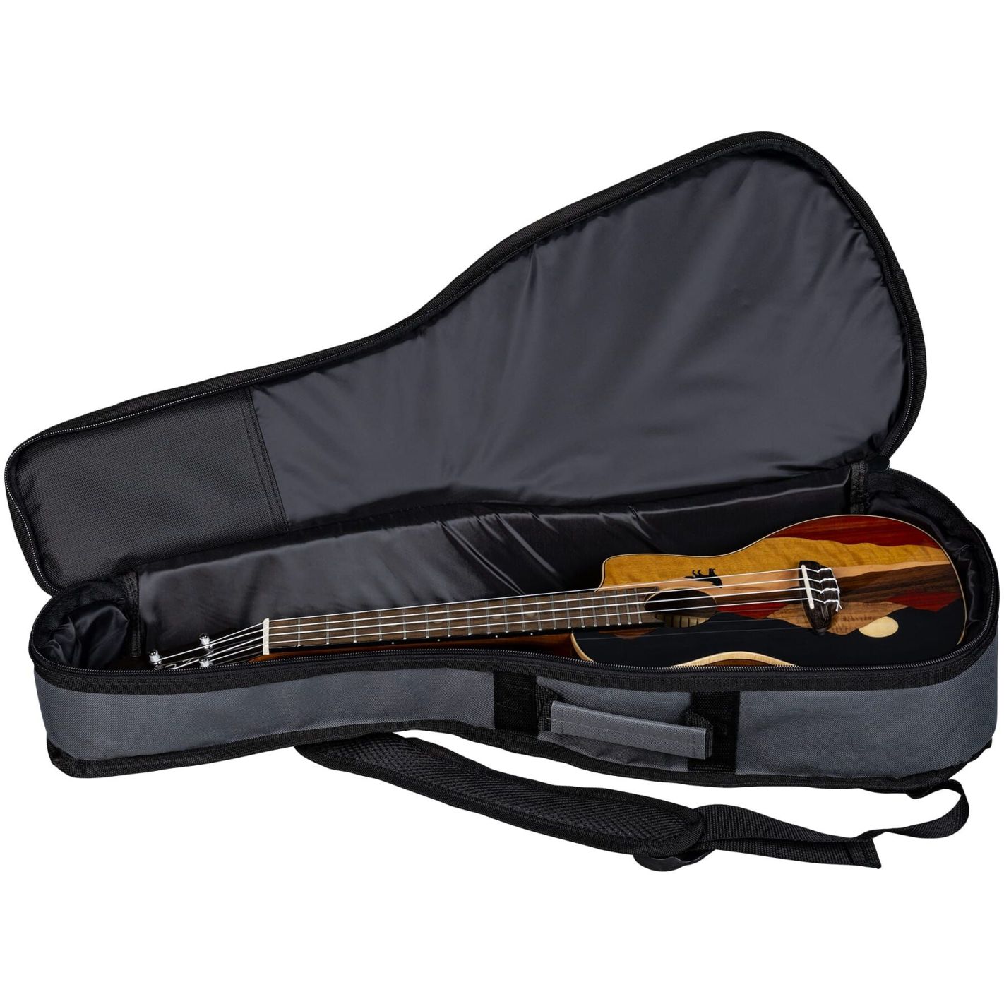 UKE VISTA WOLF CONCERT W-PREAMP AND GIGBAG