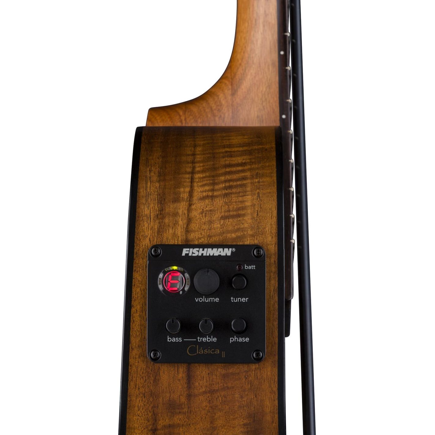 BARI-BASS W-PREAMP AND GIGBAG KOA