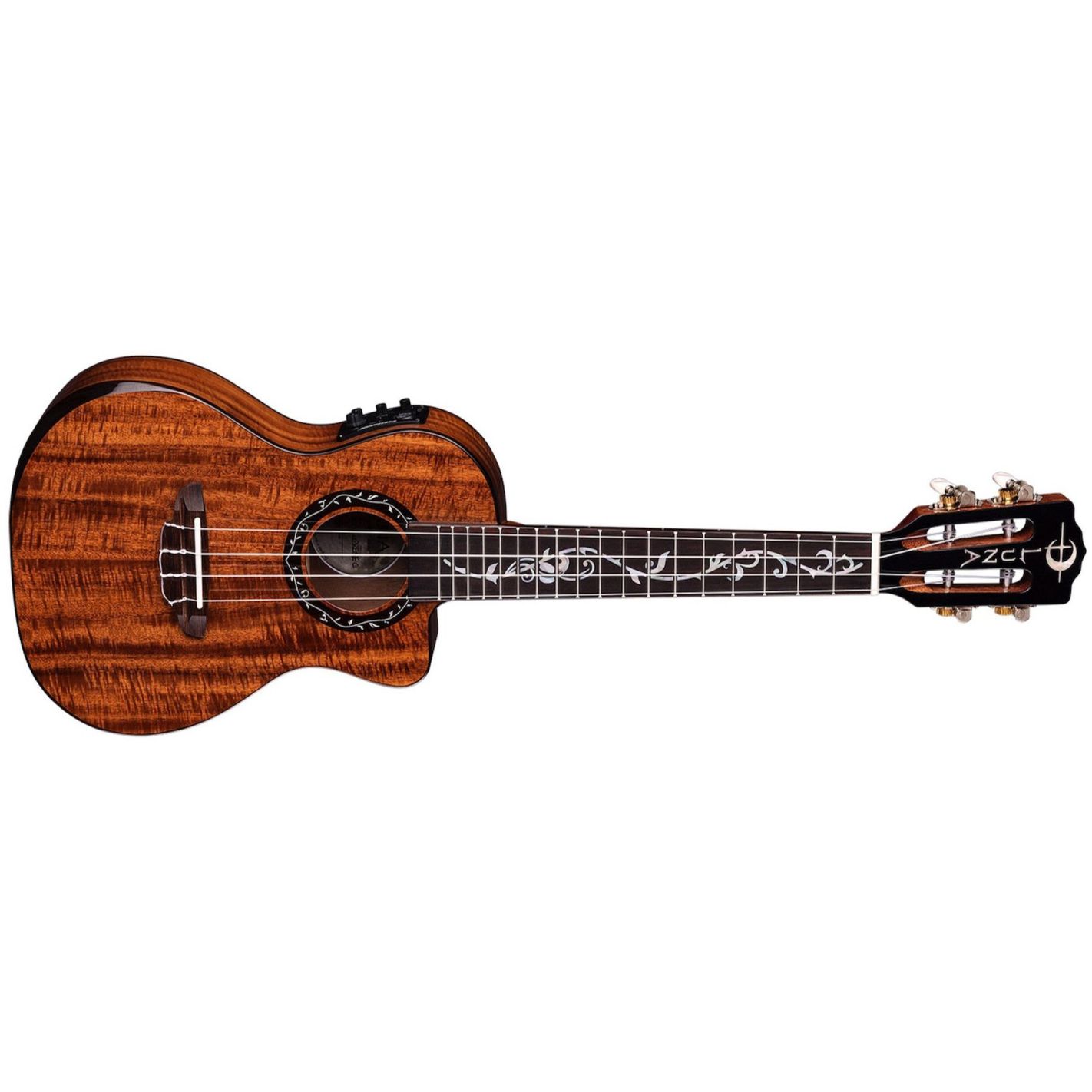 UKE VINEYARD KOA BEVEL CONCERT W-PREAMP