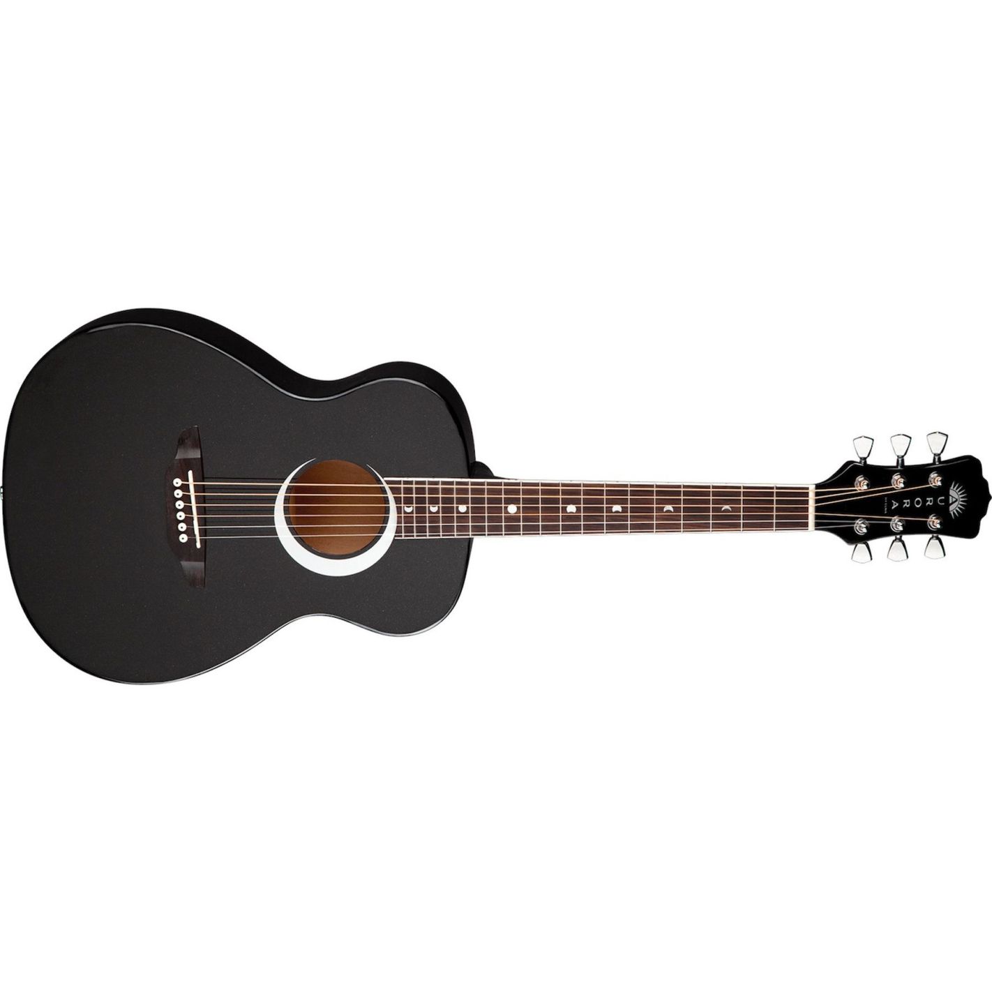 AURORA BOREALIS 3-4 GUITAR BLACK