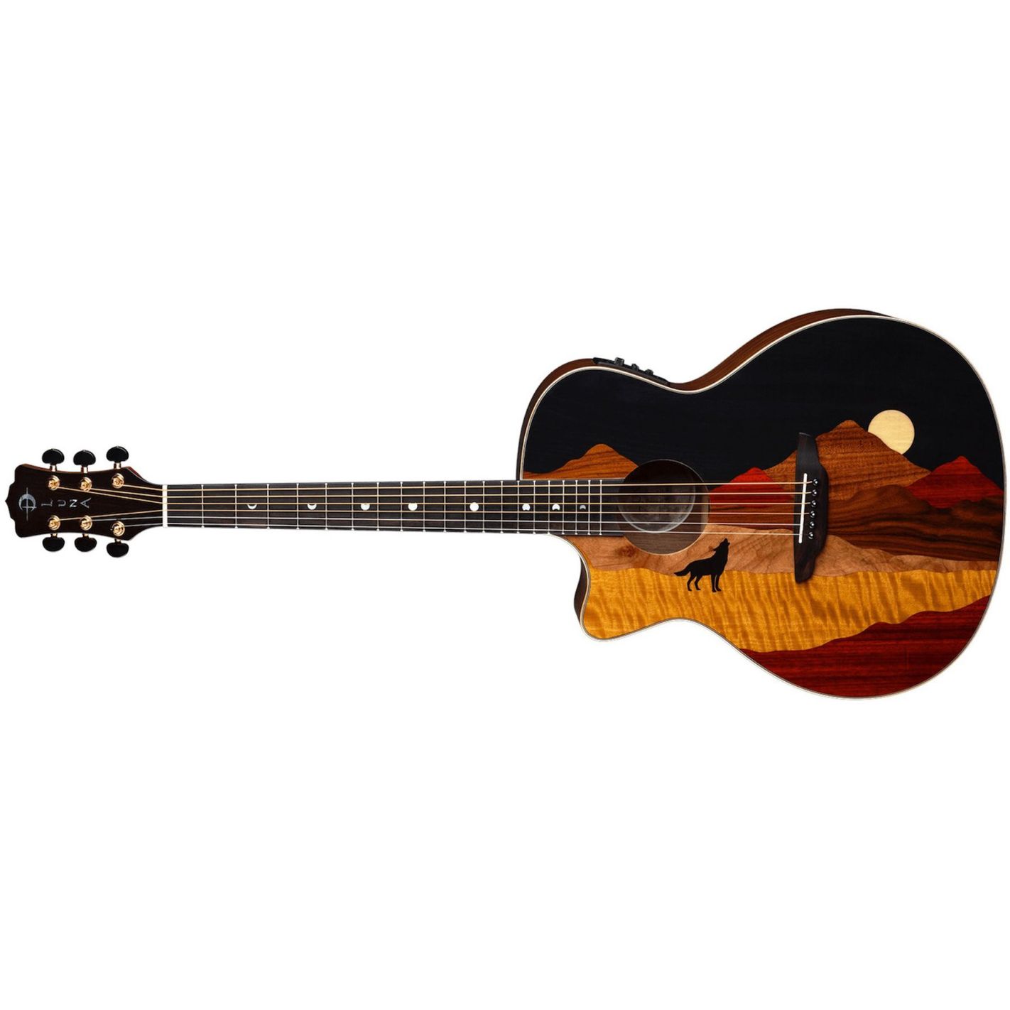 VISTA WOLF TROPICAL WOOD LEFTY W-CASE