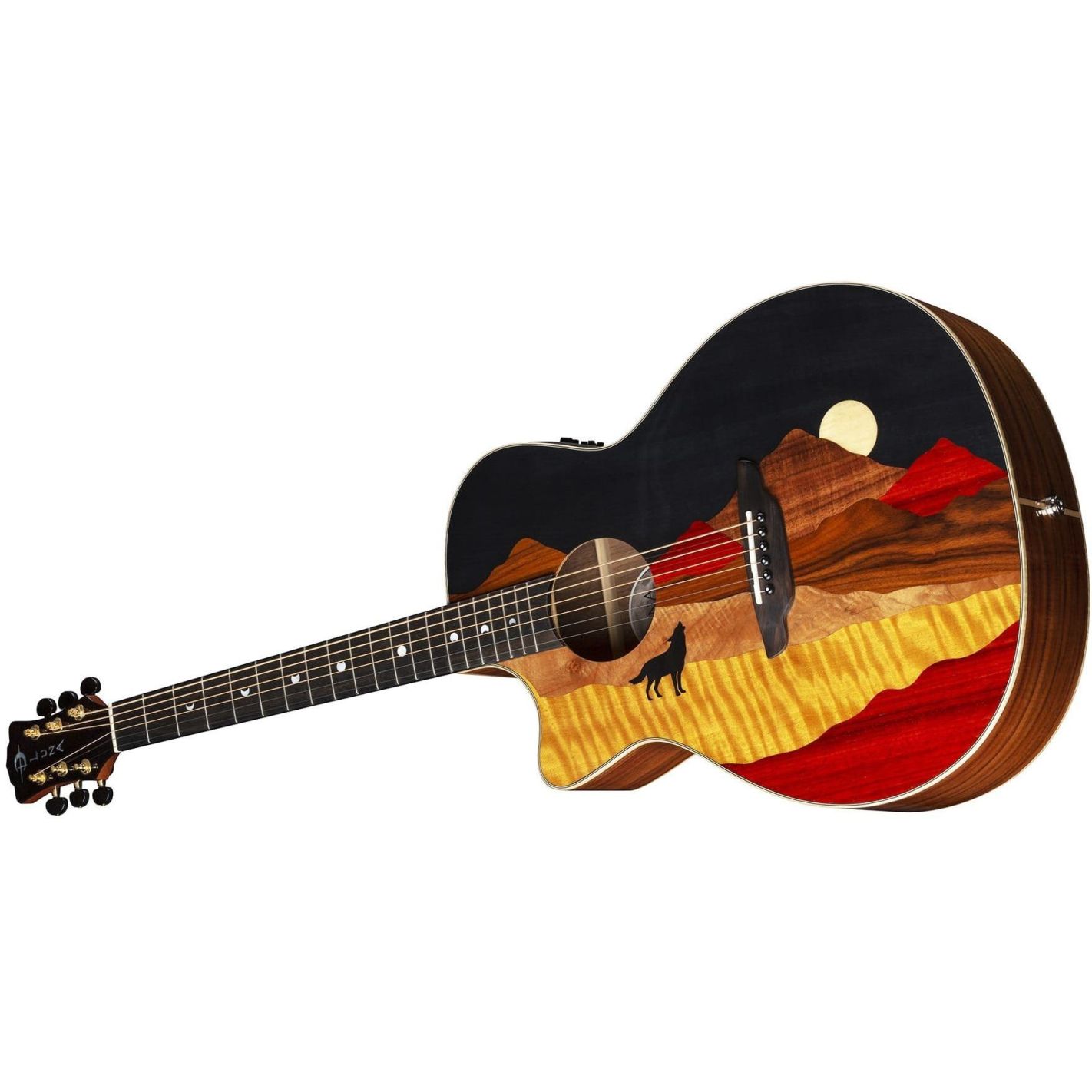 VISTA WOLF TROPICAL WOOD LEFTY W-CASE