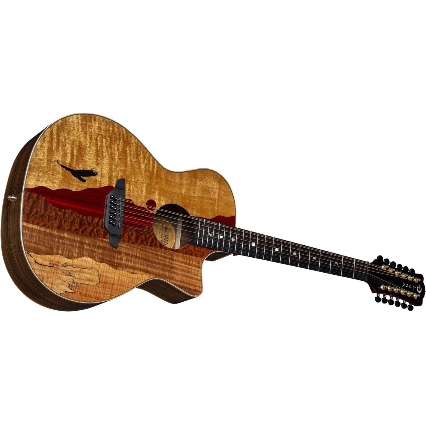 VISTA EAGLE TROPICAL WOOD 12 STRING W-CASE