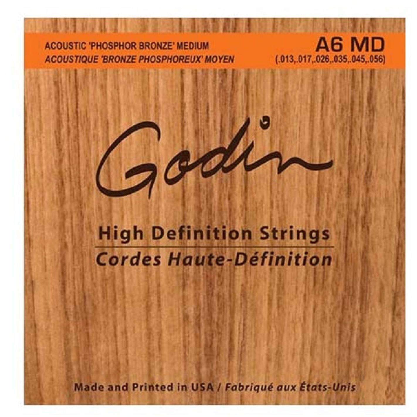 STRINGS A6 MD PHOS BRONZE