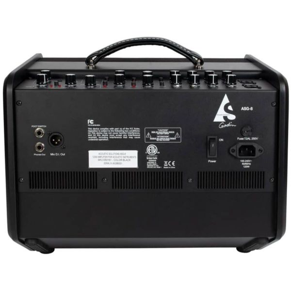 ACOUSTIC SOLUTIONS ASG-8 120 BLACK