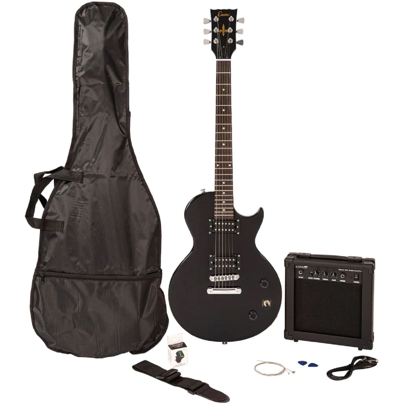 E90 BLASTER ELECTRIC GUITAR PACK GLOSS BLACK