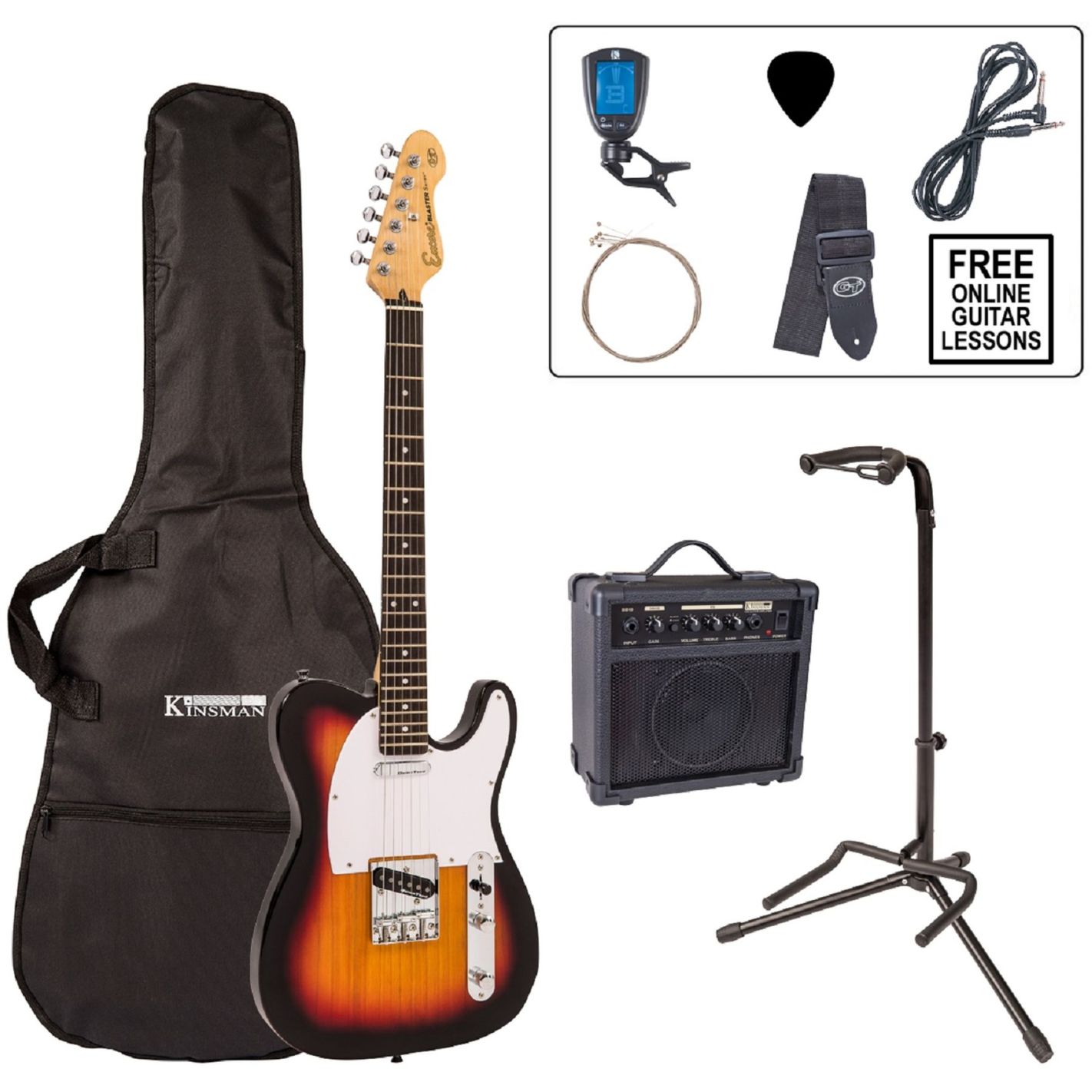 ELECTRIC GUITAR OUTFIT SUNBURST