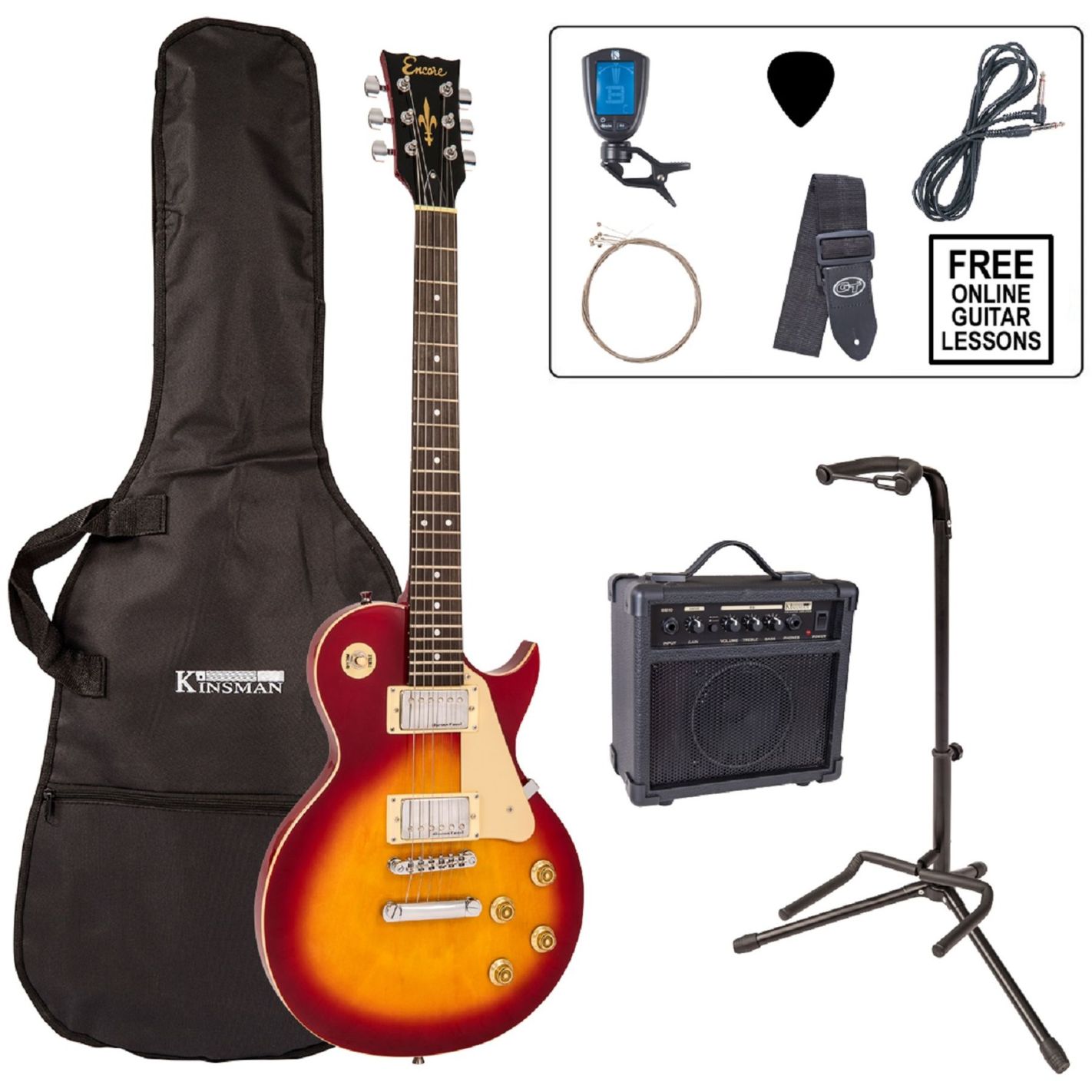 ELECTRIC GUITAR OUTFIT CHERRY SUNBURST