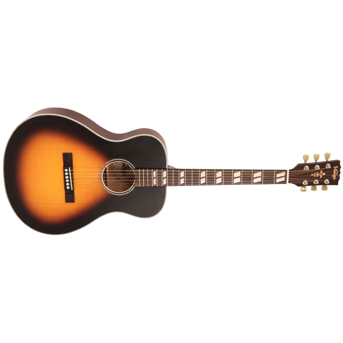 HISTORIC FOLK GUITAR VINTAGE SUNBURST