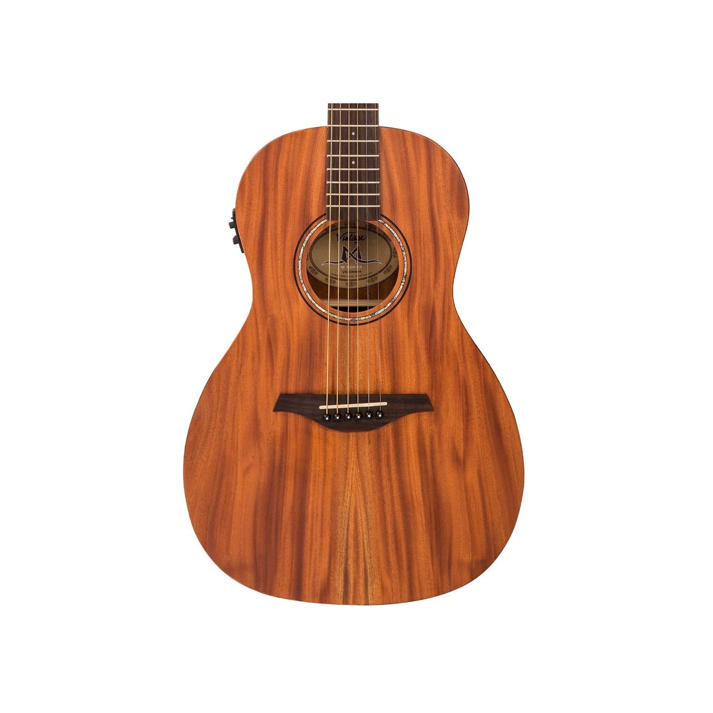 MAHOGANY SERIES ELEC PARLOUR GUITAR