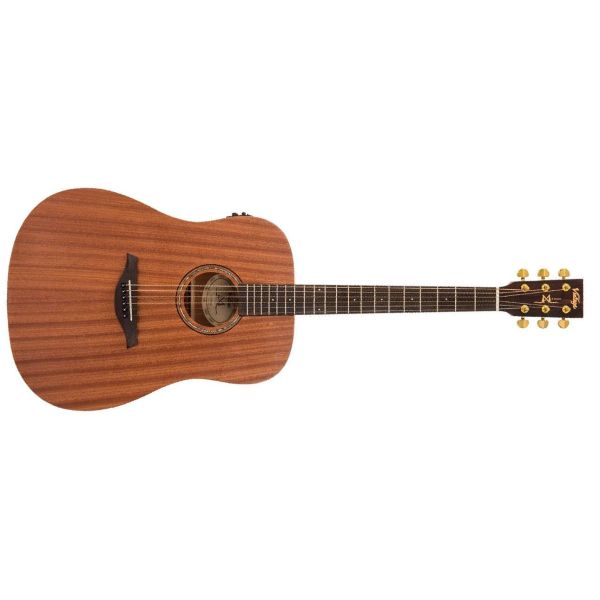 MAHOGANY ELEC DREADNOUGHT GUITAR