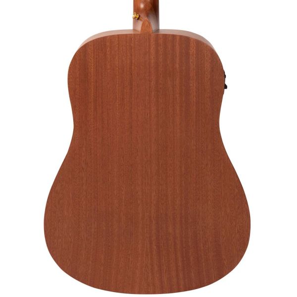 MAHOGANY ELEC DREADNOUGHT GUITAR