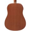 MAHOGANY ELEC DREADNOUGHT GUITAR