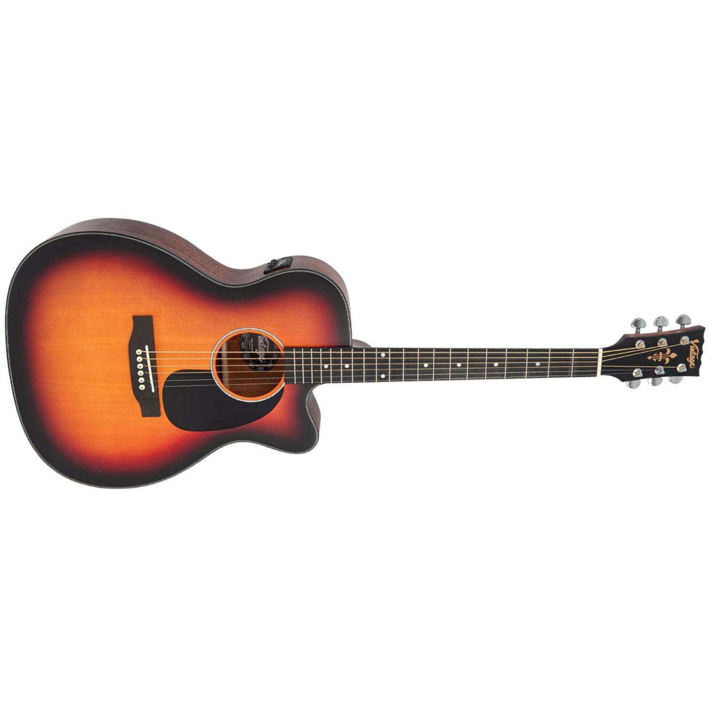 STAGE SERIES FOLK CUTAWAY ELECTRO GUITAR SUNBURST