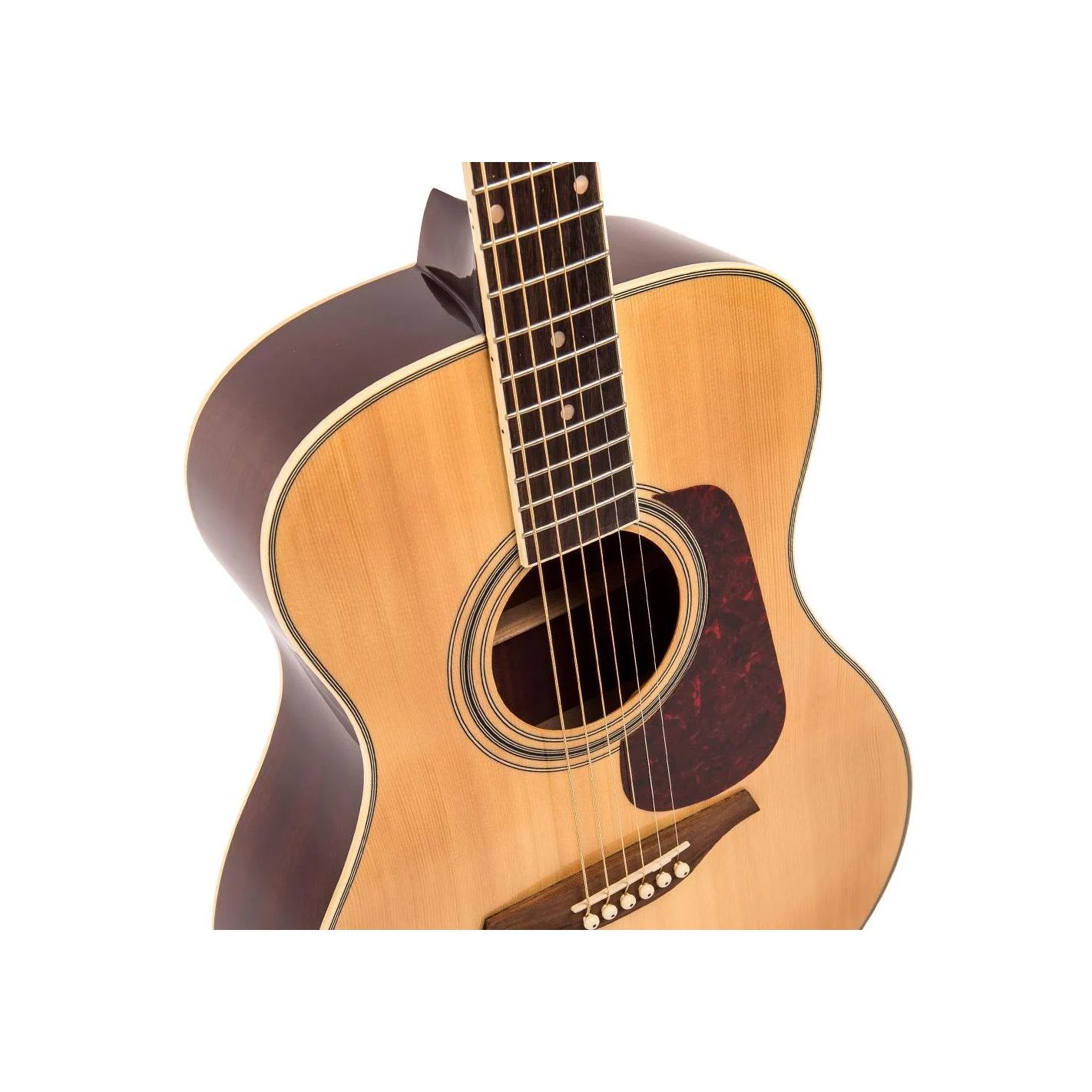 FOLK GUITAR SOLID TOP NATURAL