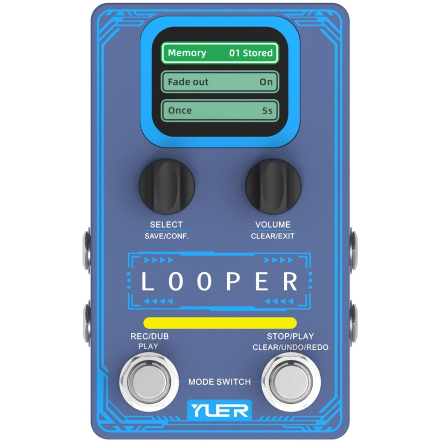 DOUBLE SWITCH LOOPER