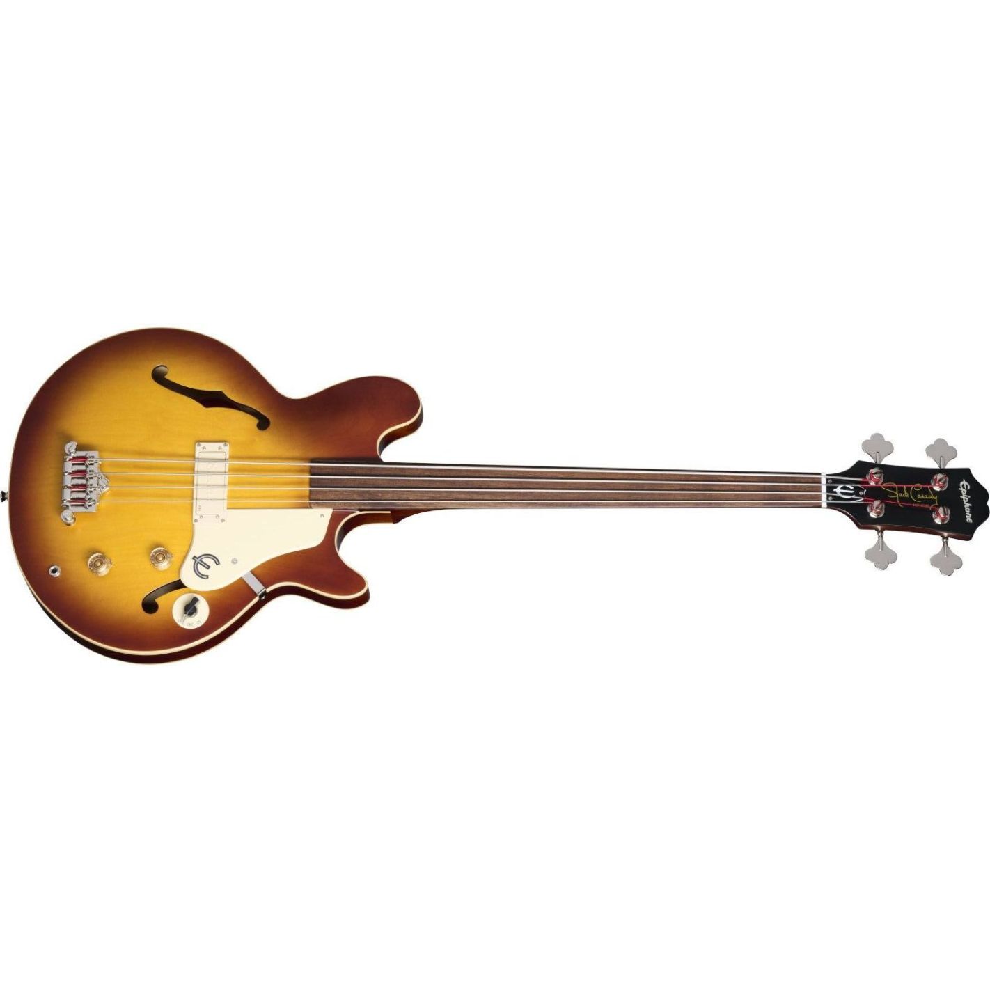 JACK CASADY FRETLESS BASS AGED ROYAL TAN