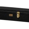 LIFTON HISTORIC BLACK-GOLDENROD HARDSHELL CASE LES PAUL CARIBBEAN BLUE PERIMETER