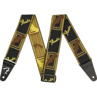 WEIGHLESS MONOGRAMMED STRAP BLACK YELLOW BROWN