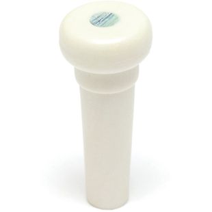 TUSQ END PIN WHITE PAUA DOT