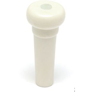 TUSQ END PIN WHITE MOTHER-OF-PEARL DOT
