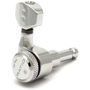 ELECTRIC LOCKING 6 IN-LINE CNTEMPORARY MINI CHROME 2 PIN