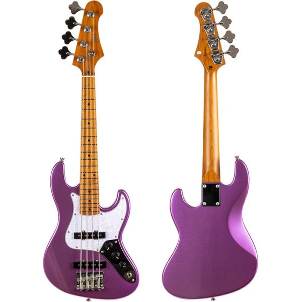 UKELELE BAJO ROCK MINI BASS PURPLE