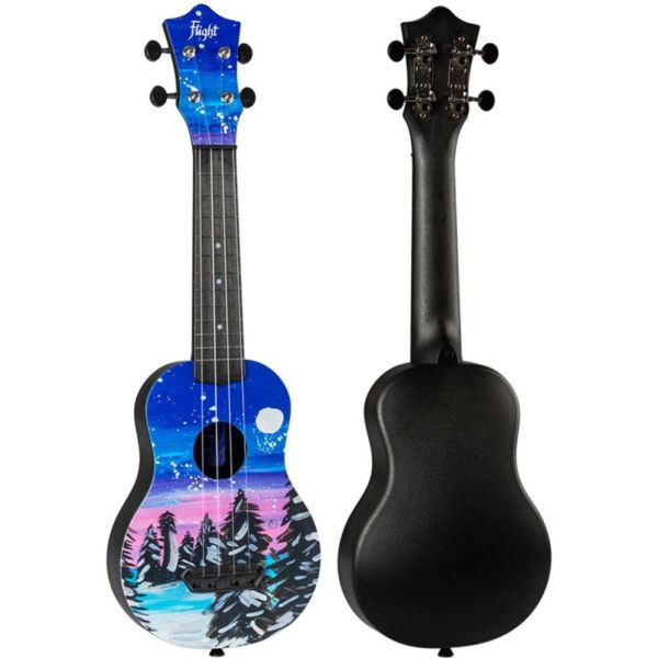 UKELELE SOPRANO UTS-42 ULTRA TRAVEL SNOW
