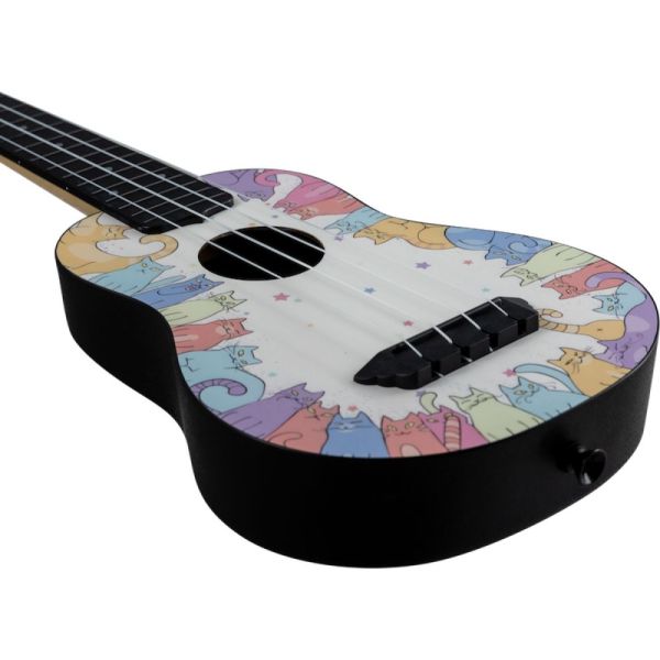 UKELELE SOPRANO TUS-40 TRAVEL KITTY