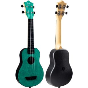 UKELELE SOPRANO TUS-65 TRAVEL EMERALD