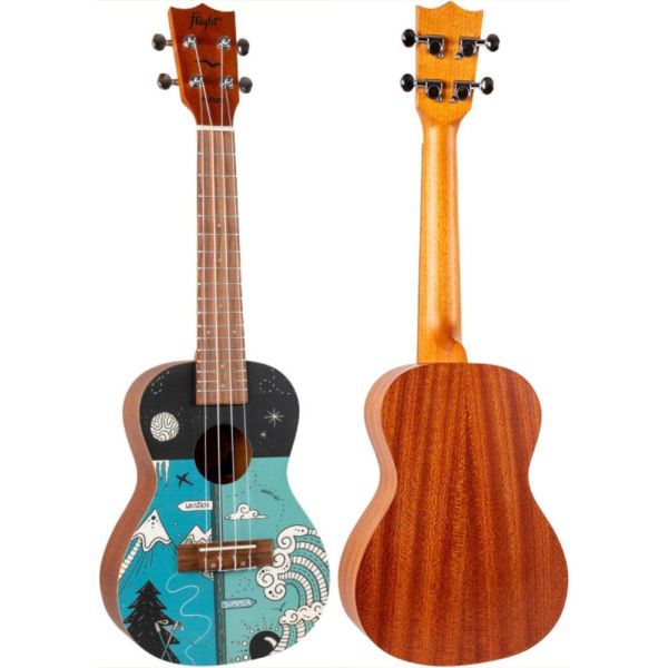 UKELELE CONCERT AUC-33 ART TWO SEASONS