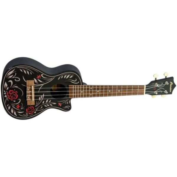 UKELELE SOPRANO B21-RL FLOWERS & ROLL