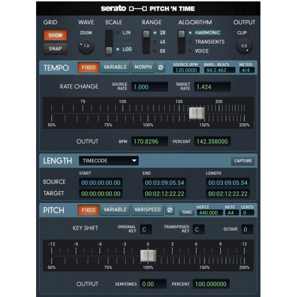 PITCH N TIME PRO 3.0 UPGRADE DIGITL LICENSE