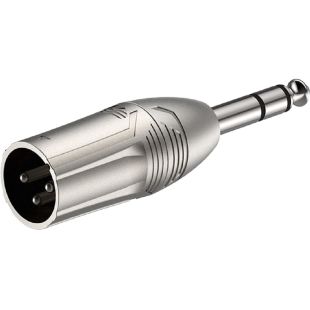 JACK 6.3MM M BAL XLR M