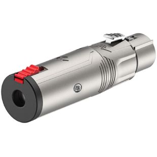 JACK 6.3MM F BAL XLR F