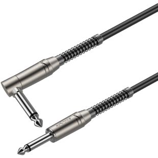 JACK 6.3MM MONO ANGLED-JACK 6.3MM MONO