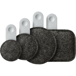 DROPSTM SET OF 4 DRUM FX FOG GREY