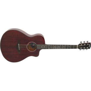 PACIFIC COAST AC GUITAR CLARET RED