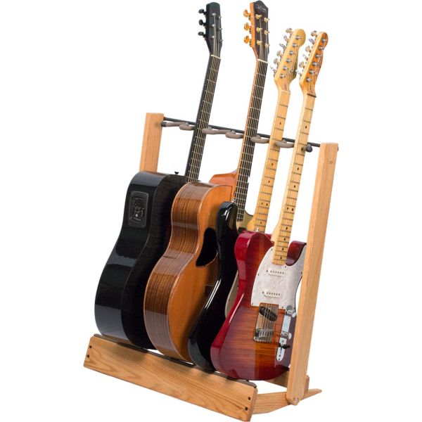 CC34 GUITAR FLOOR STAND OAK
