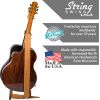 CC34 GUITAR FLOOR STAND OAK