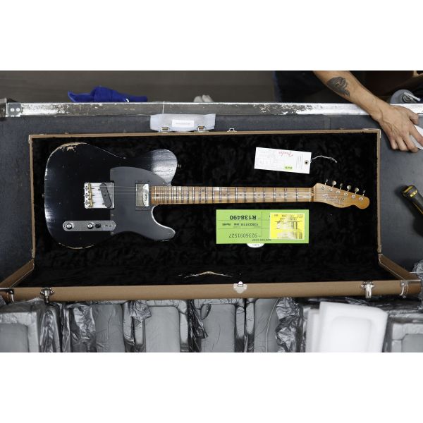 LTD 1954 SH TELECASTER RELIC AGED BLACK