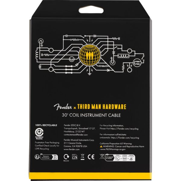30 COIL CABLE THIRD MAN YLW